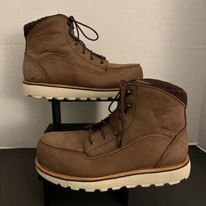 RED WING Women's  Size 9  Steel Toe Waterproof Work Boots - Style 2444